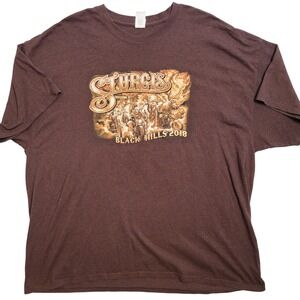 Sturgis Black‎ Hills 2018 Motorcycle Rally Graphic T-Shirt Mens Size 3XL